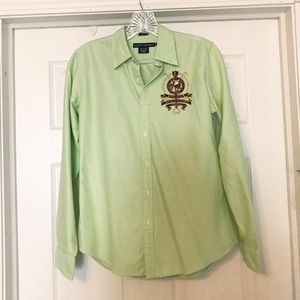 Ralph Lauren slim fit  prep embroidered polo 8